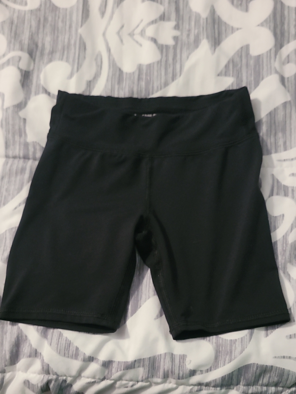 all in motion Black High-Rise Bike Shorts